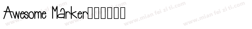 Awesome Marker字体转换